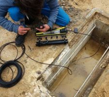 Raccordement pour création ligne téléphonique