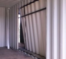 Découpe container
