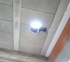 Carottage dalle passage VMC