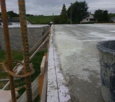 Mur tr&egrave;s.... droit !!