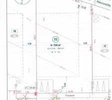 Notre terrain 739 m2