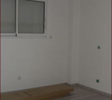 Chambre 2 pour l'instant blanche