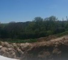 Panorama vers le sud