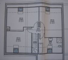 Mesures des piéces écrites dans mon récit de construction.