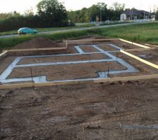 Preparatif pose parpaings suite