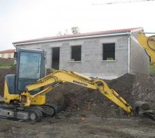 1er jour de terrassement