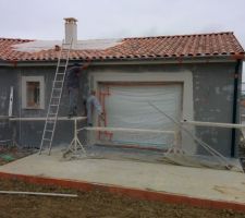 1 er couche et contour de fenetres