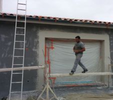 1 er couche et contour de fenetres