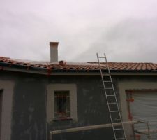1 er couche et contour de fenetres