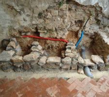 Muret cuisine ext&eacute;rieure