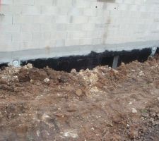 Remblayage de la terre