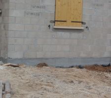 Remblayage de la terre