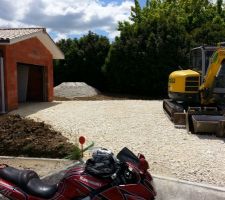 Allée garage
