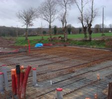 Stabox pour port&eacute;e la dalle du hall d entr&eacute;e
feraillage de dalle port&eacute;e