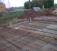 Stabox pour port&eacute;e la dalle du hall d entr&eacute;e
feraillage de dalle port&eacute;e