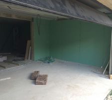 Isolation partie garage
