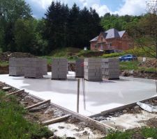 Livraison des parpaings