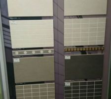 Large choix de gamme de carrelage on va se creuser l'imagination ^^