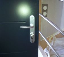 ça y est les clés sont sur la porte !