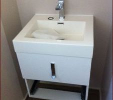 Meuble toilette