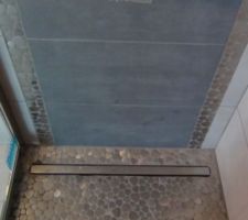 Pose de la barrette de finition Wedi