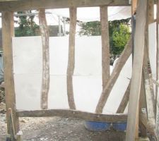 Commencent remplisage colombage