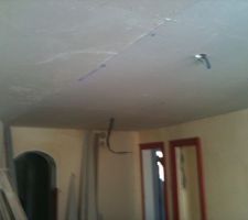 Plafond sejour 1er etage